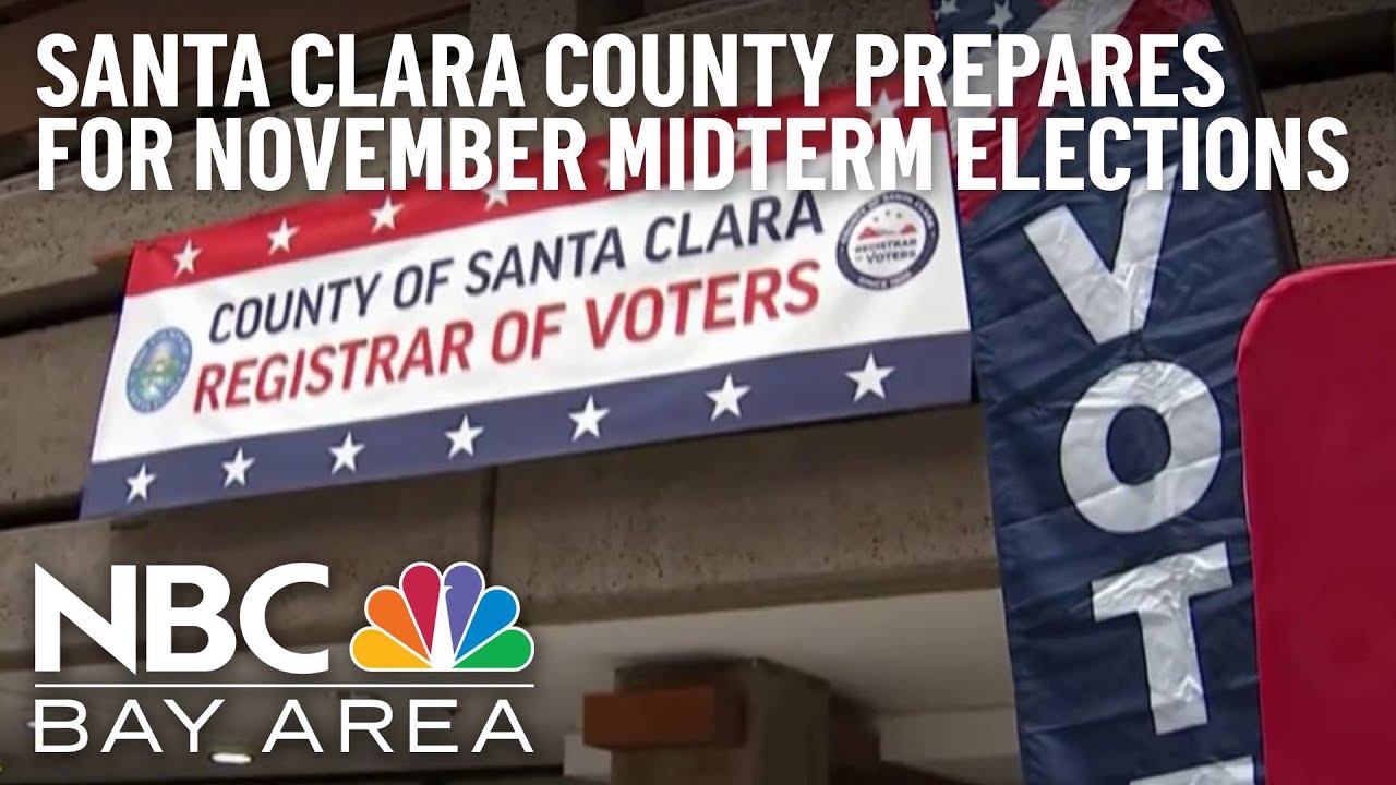 Santa Clara County Prepares For November Midterm Elections - YouTube