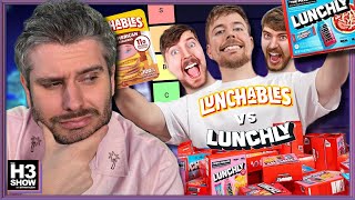 Lunchly VS Lunchable Taste Test - H3 Show #59