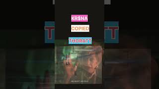 Kr$na copy Thoratt 🤬||Pinky rapper #Kr$na #copy #thoratt #emiway