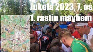 Jukolan viesti 2023, 7.osuus uusintalähdöstä, rastit 1-17