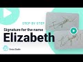 Signature for the name Elizabeth