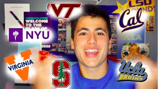 How I Got Into UCLA, Berkeley, UVA and NYU! || DivosVideos