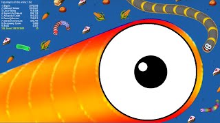 WormsZone.io Biggest Slither Snake 1,500,000+ Score Top 01 Epic Worms Zone io Best Gameplay!