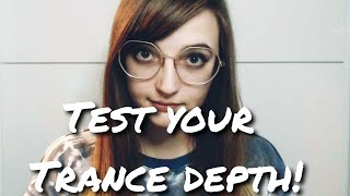 TEST YOUR HYPNOSIS TRANCE SKILLS WITH ARONS DEPTH TEST - ALL 6 STAGES OF TRANCE ACHIEVED - SOOTHING