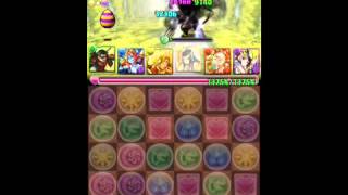 パズドラ 地の神秘龍 Sランククリア 実況プレイ