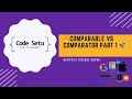 Comparable vs Comparator in Java — A Clear Comparison with Examples