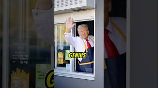 Trump at McDonald’s: Whose idea was it?! #trump #news