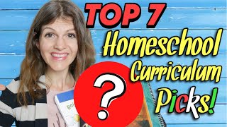 **FAVORITE** HOMESCHOOL CURRICULUM CHOICES ** ALL AGES **