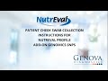 Patient Cheek Swab Collection for NutrEval Profile and Genomic SNPs