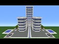 Minecraft Tutorial: How To Make A Modern Hotel -  3