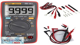 ANENG AN8008 True RMS Wave Output Digital Multimeter AC DC Current Volt Review