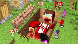 Who Buried GIANT JJ ALIVE in Minecraft Challenge - Maizen