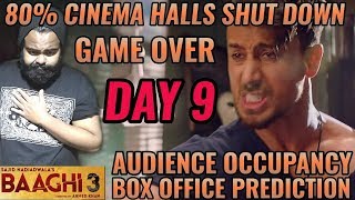 BAAGHI 3 BOX OFFICE COLLECTION DAY 9 | PREDICTION | OCCUPANCY | TIGER SHROFF | GAME OVER
