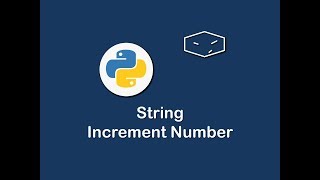 string increment number in python 😀