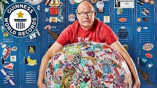 Largest Sticker Ball - Guinness World Records