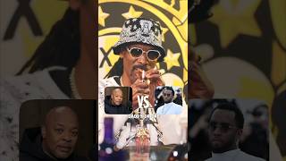 Snoop chooses between Diddy and Dr. Dre. Drink Champs Podcast