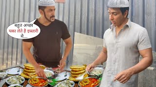 Sonu Sood and Salman Khan Making Dishes for Iftar Party in Ramadan 2021, Both are Down to Erath