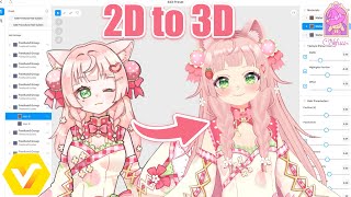 MisaaaVT 🍓🐈 | VTuber 3D Model〚 VRoid Timelapse 〛48