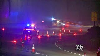 Early-Morning Freeway Shooting Shuts Down I-280 In San Francisco