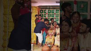 பொண்ணு மாப்பிள்ளை happy ❤️ | dharshancuts | #trendingshorts #shorts