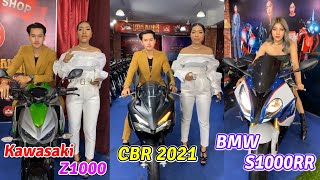 ប្រភេទម៉ូតូធំ​Kawasaki Z1000, CBR 2021, BMW S1000RR, មានបង់រំលស់នៅ ហាង ប្រាក់ សម្បត្តិ