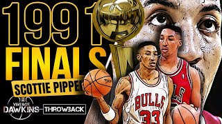 Scottie Pippen Full Highlights in 1991 NBA Finals vs Lakers - 1st CHiP! | VintageDawkins