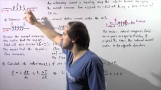 Self-Inductance of Coil Example