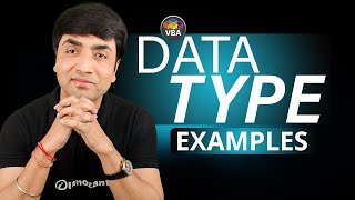 VBA Data Type with Examples