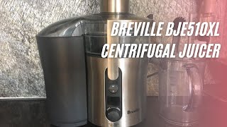 Breville BJE510XL Juice Fountain Juicer Review \u0026 User Manual | Top Centrifugal Juicers for Home