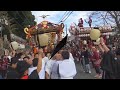 平成28年　千葉県佐倉＜麻賀多神社＞例大祭　巨大本社神輿＝宮出