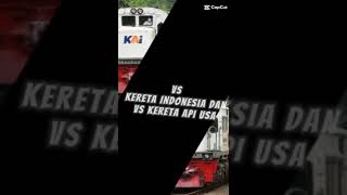 Kereta Amtrak VS Kereta indonesia VS KERETA usa