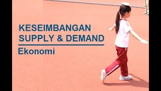 Keseimbangan Supply dan demand (ekonomi) equilibrium - Grafik