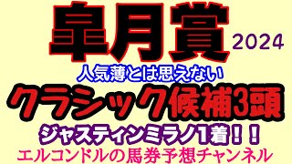 エルコンドル氏の皐月賞2024クラシック候補3頭！！人気はないがクラシックを制する力はあると思う3頭を先まで見据えて紹介！各馬にチャンスはある！