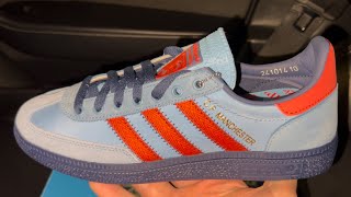 Adidas Manchester SPZL C.P. Company Light Blue Shoes