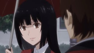 Yumeko tell Ryota to call her “Yumeko” | Kakegurui episode 2