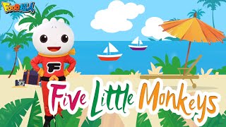 Five Little Monkeys｜幼兒舞蹈｜兒童唱跳｜親子律動｜Nursery Rhymes ｜Kids Songs