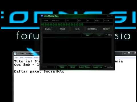 Cara Error Menaikkan QOS 14 MB simPATI Telkomsel 