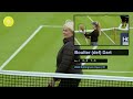 tennis grass court drama 2024 part 01 you re giving her the point because she s german