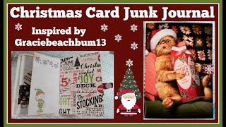 Christmas Card Junk Journal/ My Christmas Gift Guide