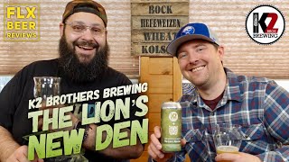 K2 Brothers Brewing | The Lions New Den (Hazy NEIPA) | Beer Review #517