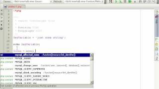 PHPEdit Code insight tutorial