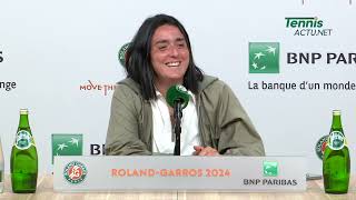 Tennis - Roland-Garros 2024 - Ons Jabeur : "Jouer un quart de finale à 11h, c'est un peu chiant..."