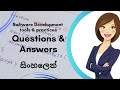 Software Development Tools & Practices - Questions & Answers in Sinhala