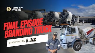 TRUCK Branding Final EPISODE 3 Spray Painting Ready Mix Concrete Truck