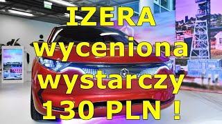 Izera wyceniona. 130 zł od głowy