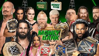 WWE MONEY IN THE BANK 2023 MATCH CARD PREDICTIONS AND WINNERS