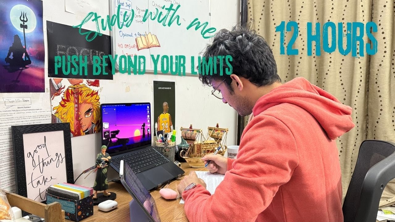 Day 151 250 рџ љstudy With Me Live 8 Hrs Pomodoro 90 10 Timer Calm