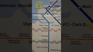 Vancouver SkyTrain Map Exploration: Where Can We Go?