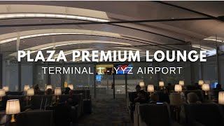 Toronto Pearson Airport - Plaza Premium Lounge Tour (Terminal 1) | Review