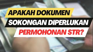 Anda Digalakkan Untuk Muat Naik Dokumen Sokongan Yg Diperlukan Ke Portal Rasmi STR Semasa Permohonan